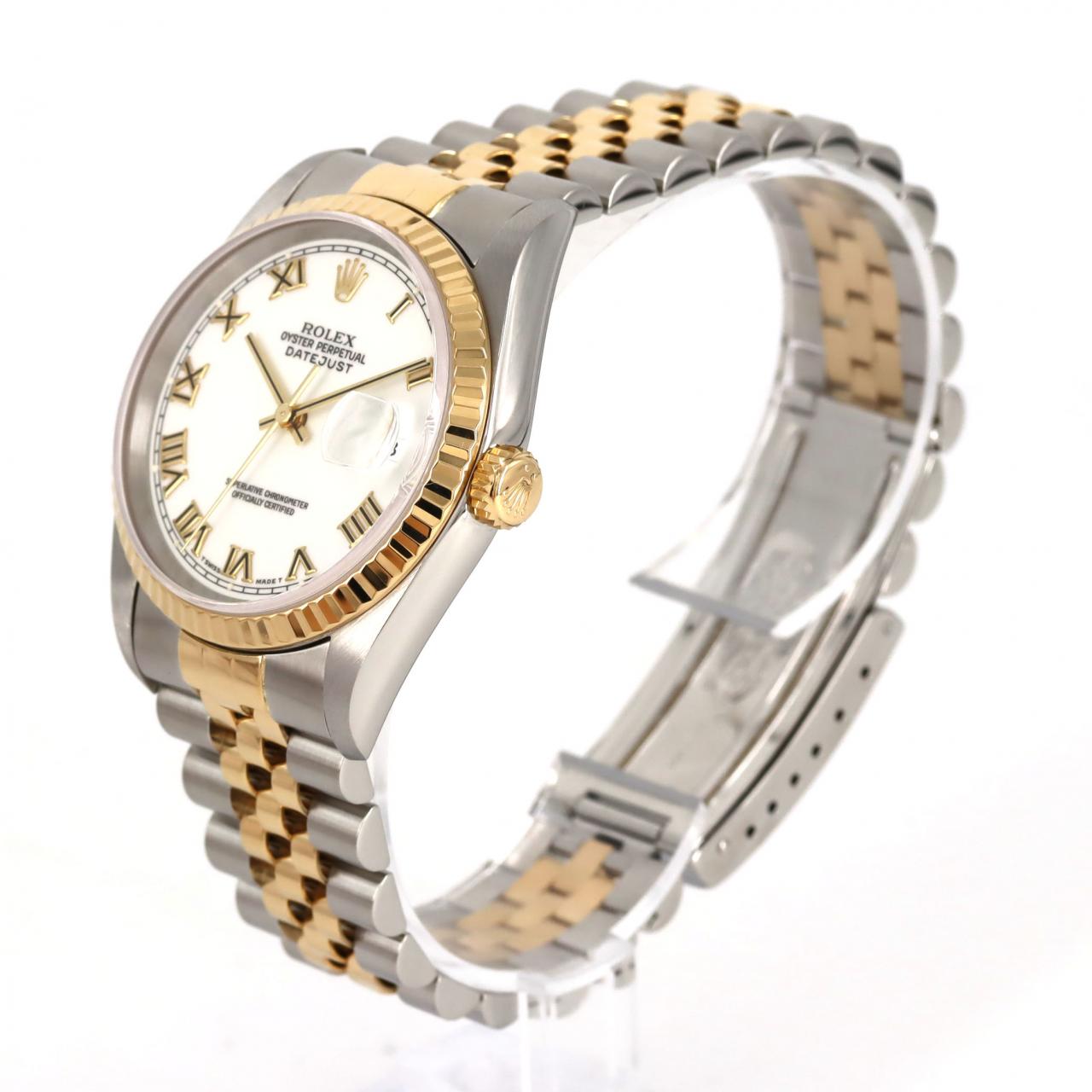 ROLEX Datejust 16233 SSxYG自動上弦W 編號