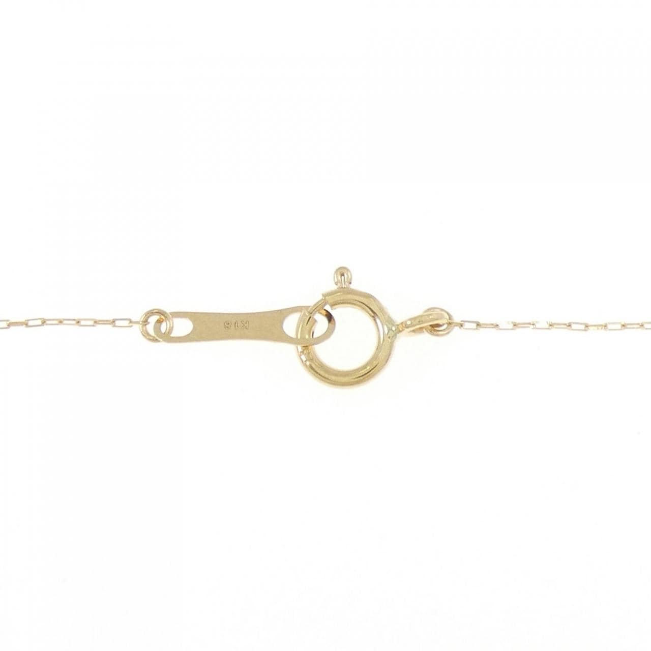 【新品】K18YG ダイヤモンド ネックレス 0.20CT