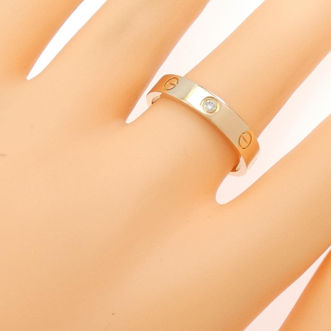 カルティエ ミニラブ 1P リング