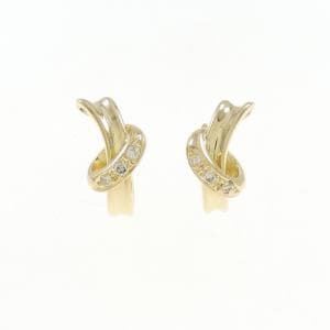 K18YG ダイヤモンド ピアス 0.06CT
