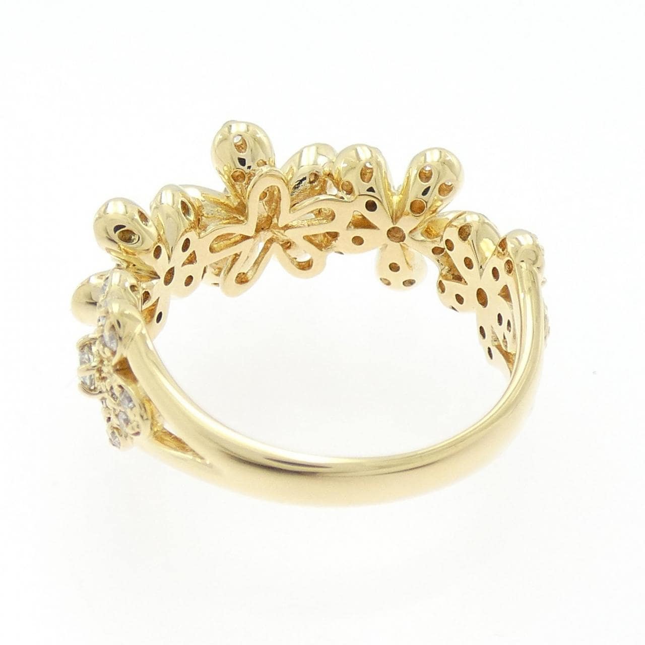 ポンテヴェキオ フラワー リング 0.73CT