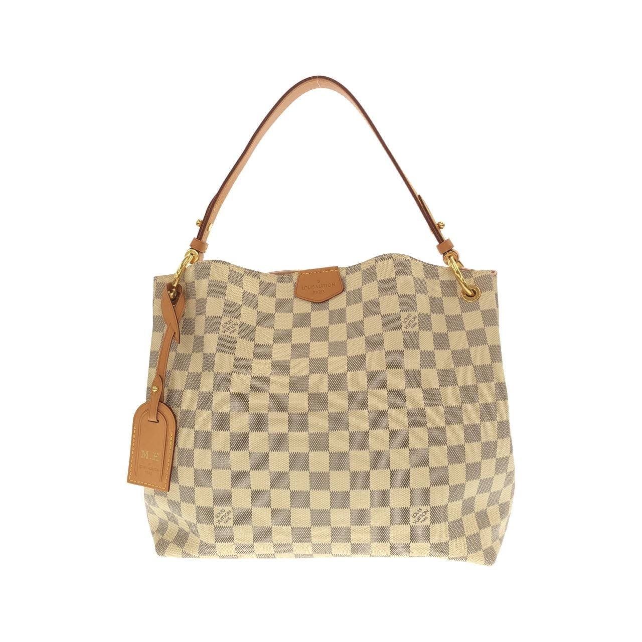 ルイヴィトン ダミエ アズール グレースフル PM N42249 ショルダーバッグ