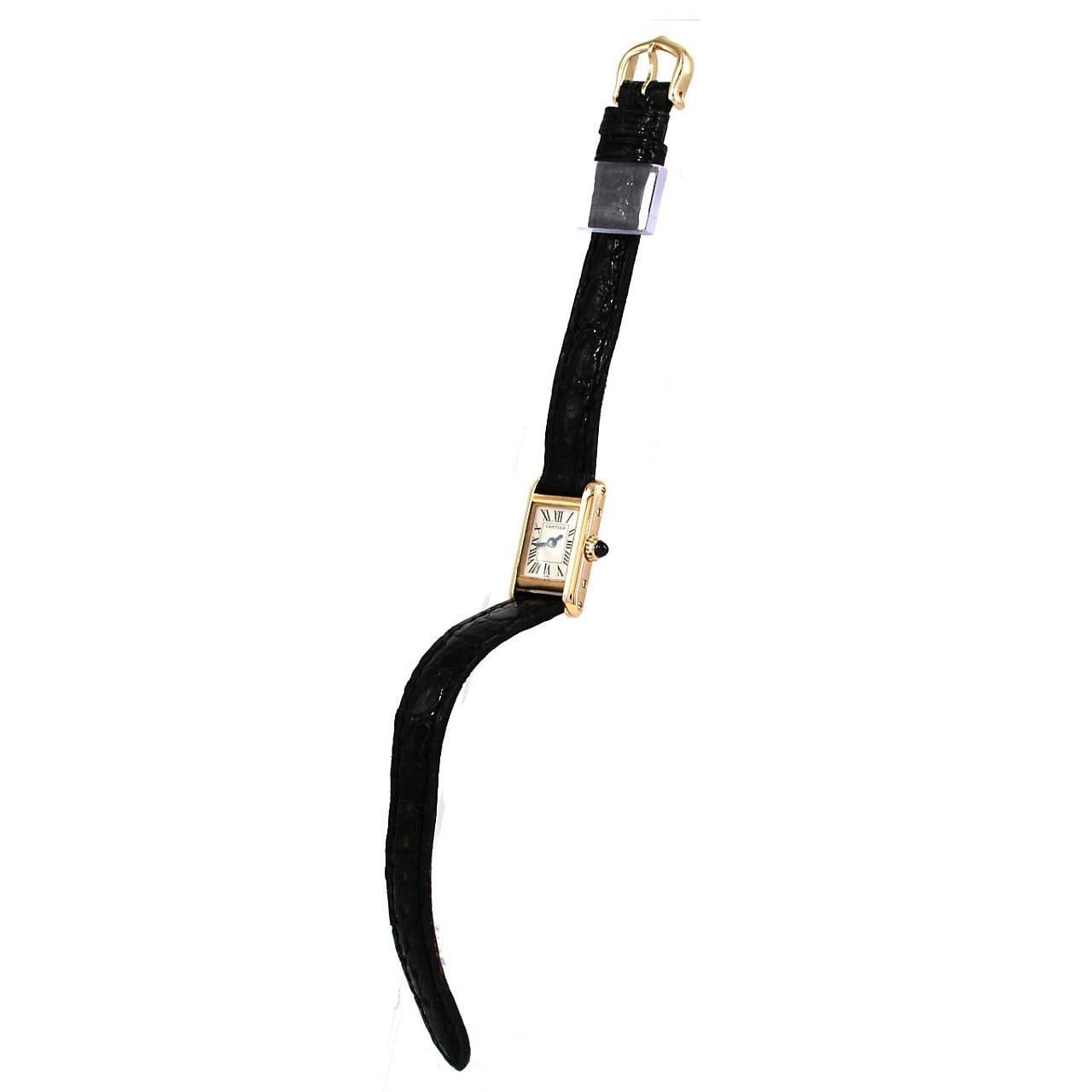 カルティエ ミニタンク YG W1501856 YG クォーツ