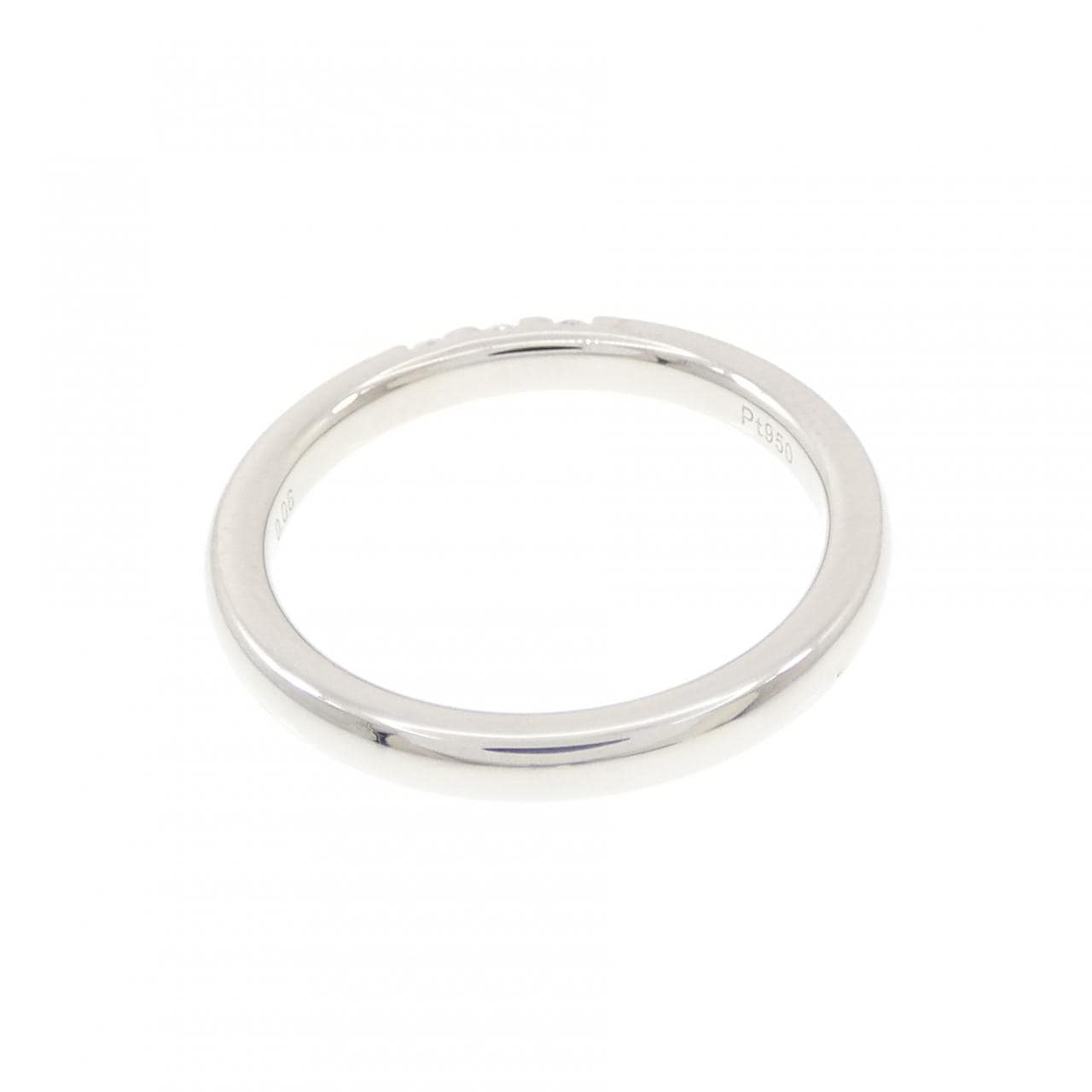 PT950 ダイヤモンド リング 0.06CT