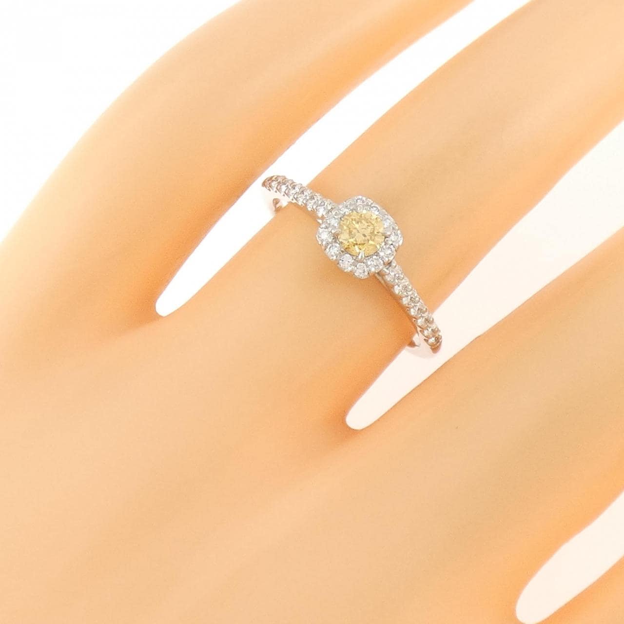 PT900 ダイヤモンド リング 0.182CT FIOY I1