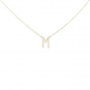 アーカー イニシャル ネックレス 0.06CT
