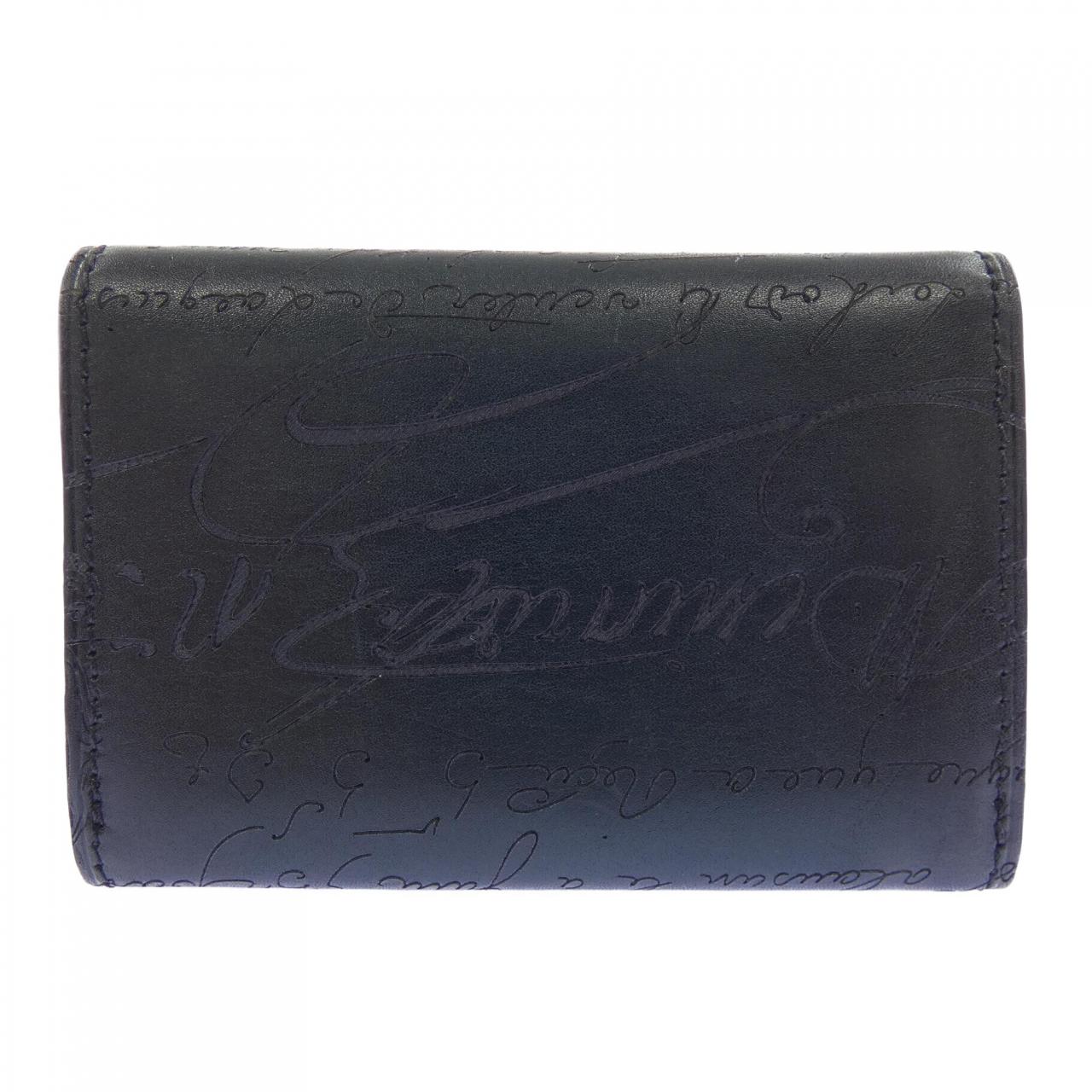 ベルルッティ Berluti インブイアスクリットレザーカードホルダー CARD CASE