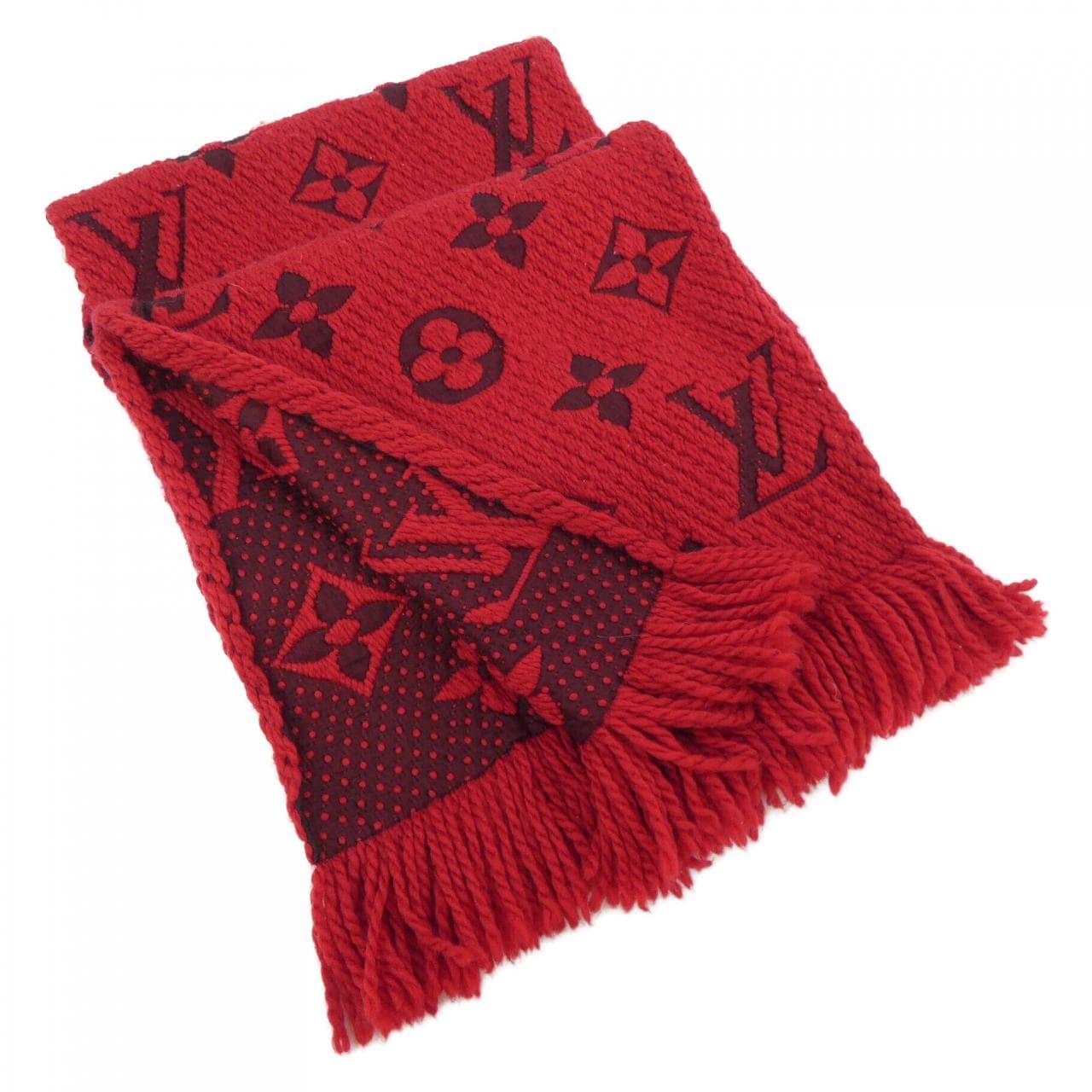 ルイヴィトン LOUIS VUITTON ロゴマニア M72432 MUFFLER