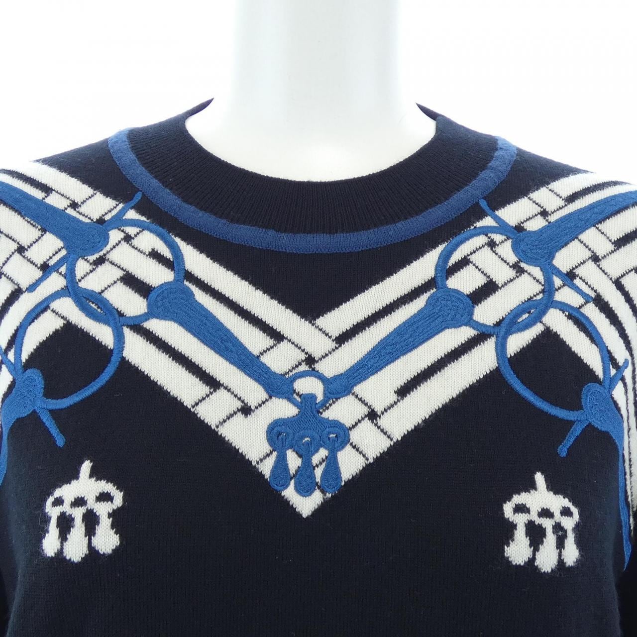 エルメス HERMES 馬銜 MORS A JOUET 4H2662DD ニット