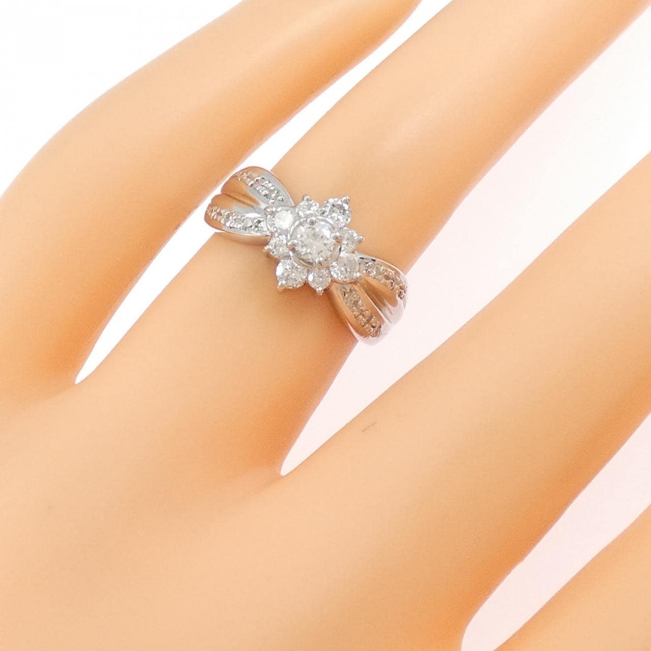 PT900 ダイヤモンド リング 0.50CT