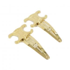 セリーヌ トリオンフ スナップ クリップ 46Z656BSL ヘアークリップ