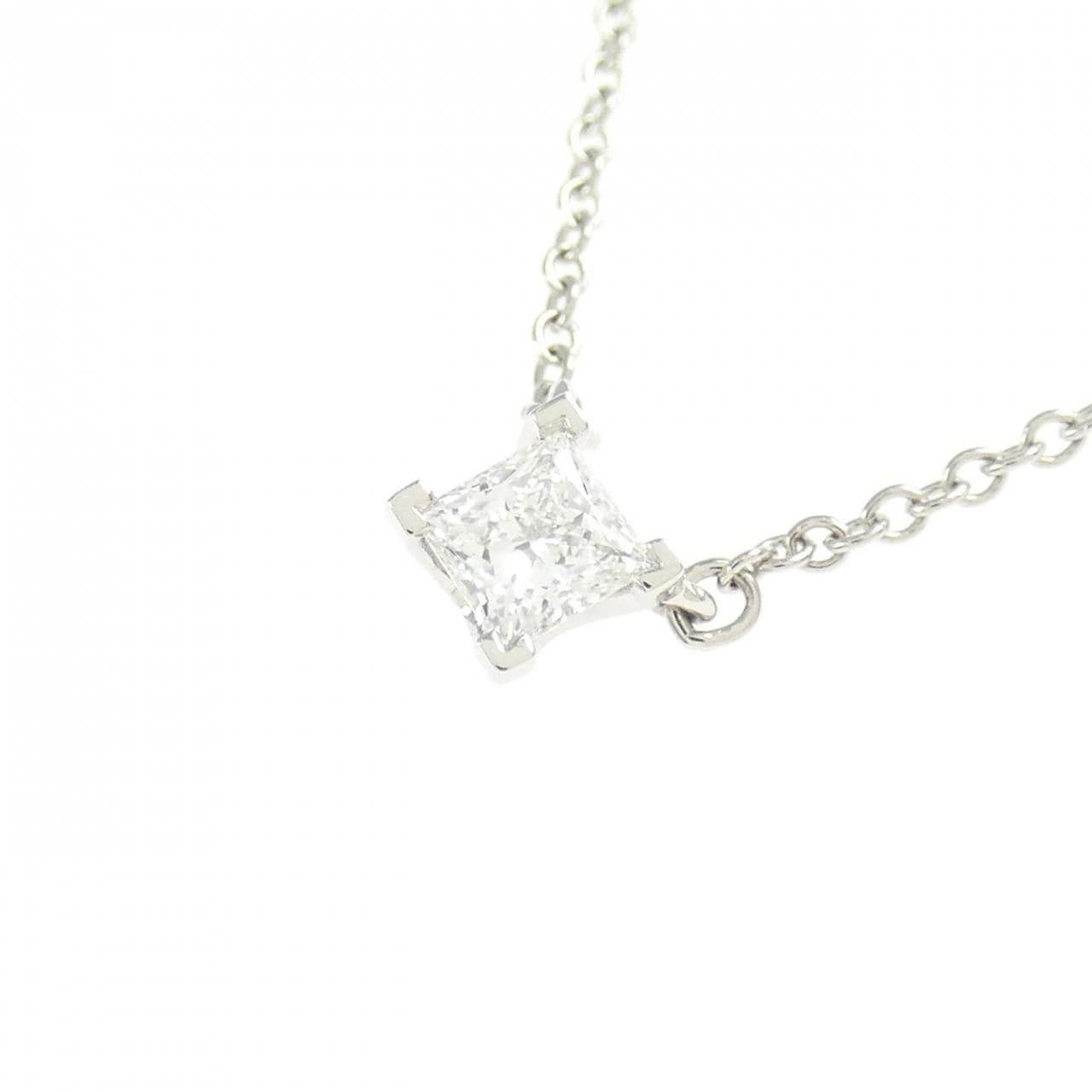 ティファニー プリンセス ネックレス 0.19CT E VVS1