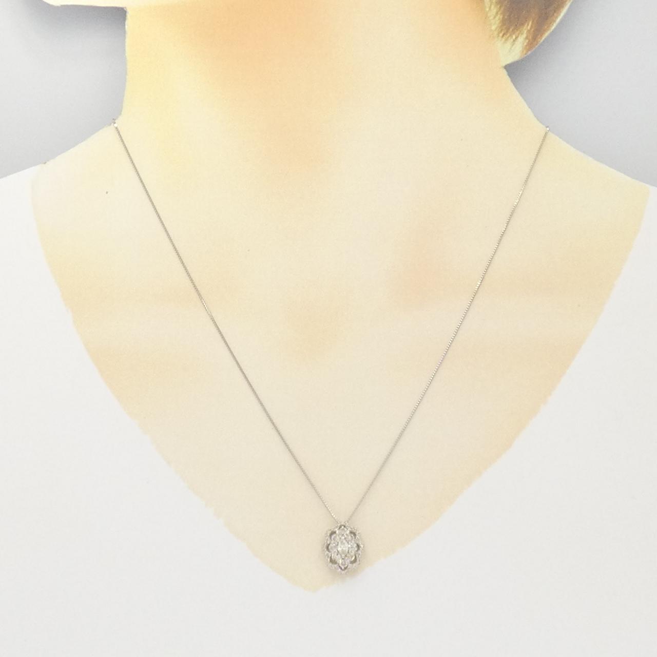 [新品] PT鑽石項鍊 0.61CT