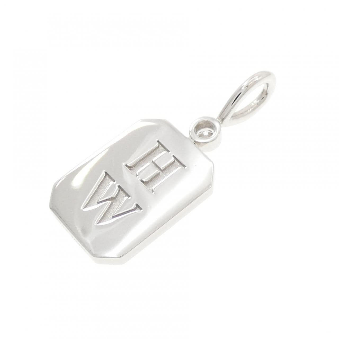 ハリーウィンストン HWロゴ ペンダント