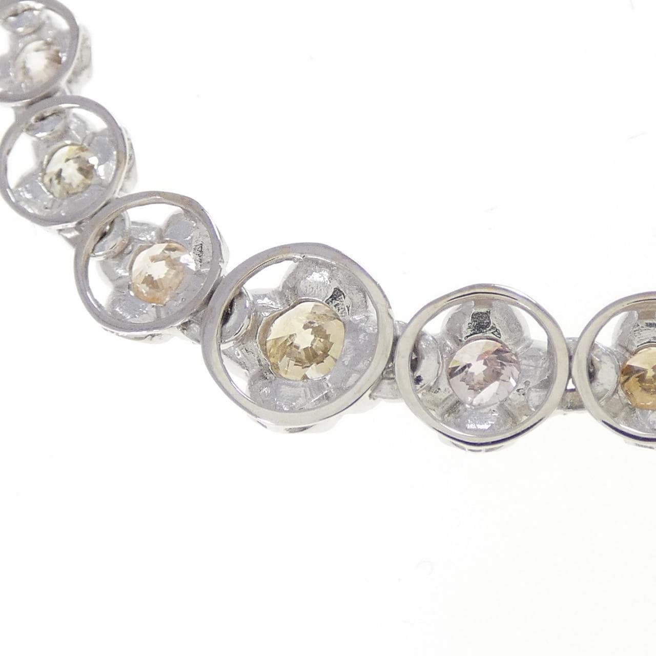 K18WG ダイヤモンド ネックレス 5.00CT