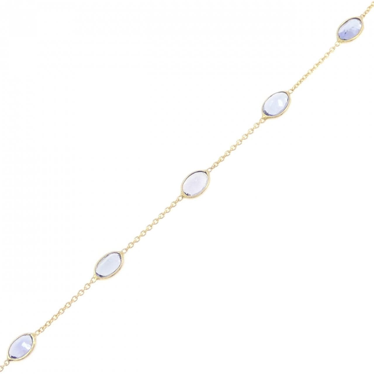 750YG タンザナイト ブレスレット