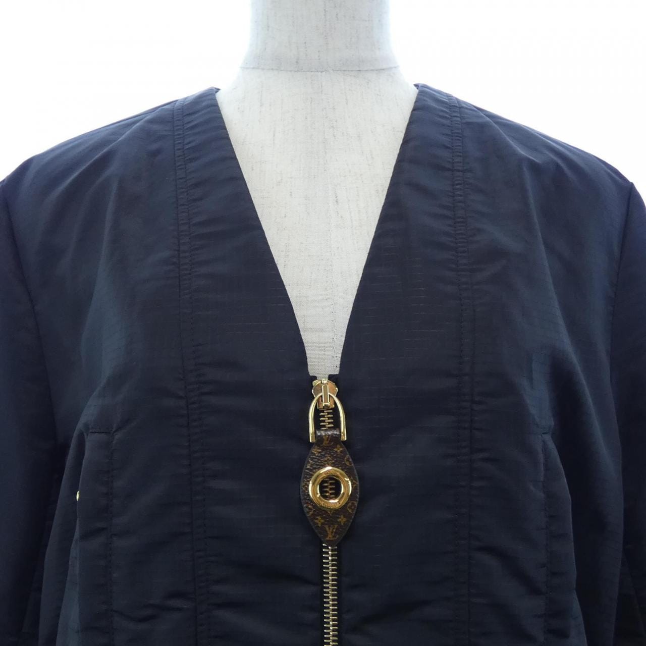 ルイヴィトン LOUIS VUITTON ペプラムウエストリップストップジャケット FPJA31RD7 ジャケット