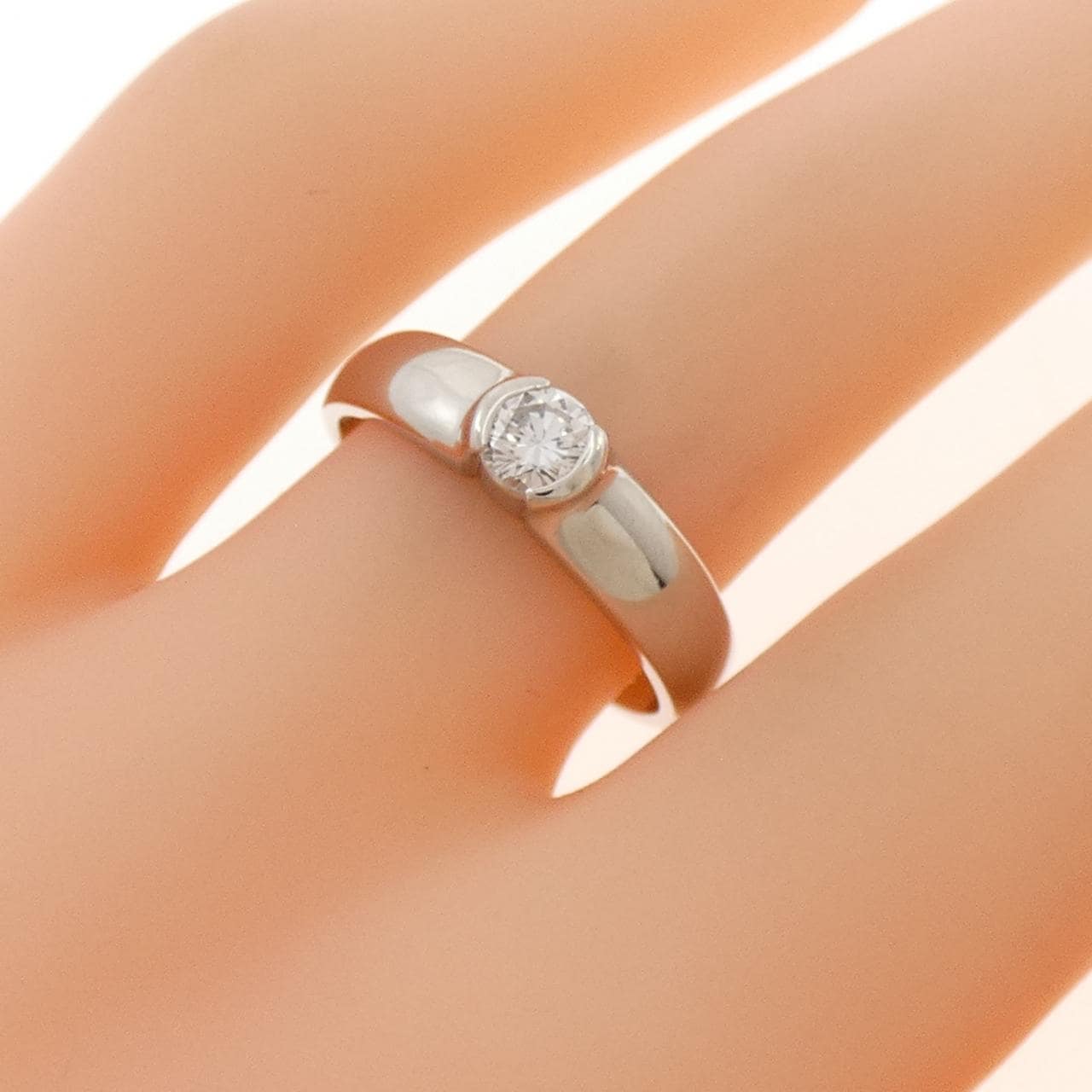 PT900 ダイヤモンド リング 0.24CT