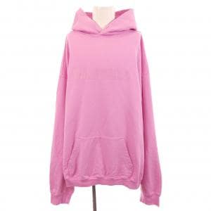 バレンシアガ BALENCIAGA DESTROYED LOGO PRINT HOODIE 729361 TNVL2 UNISEX パーカー