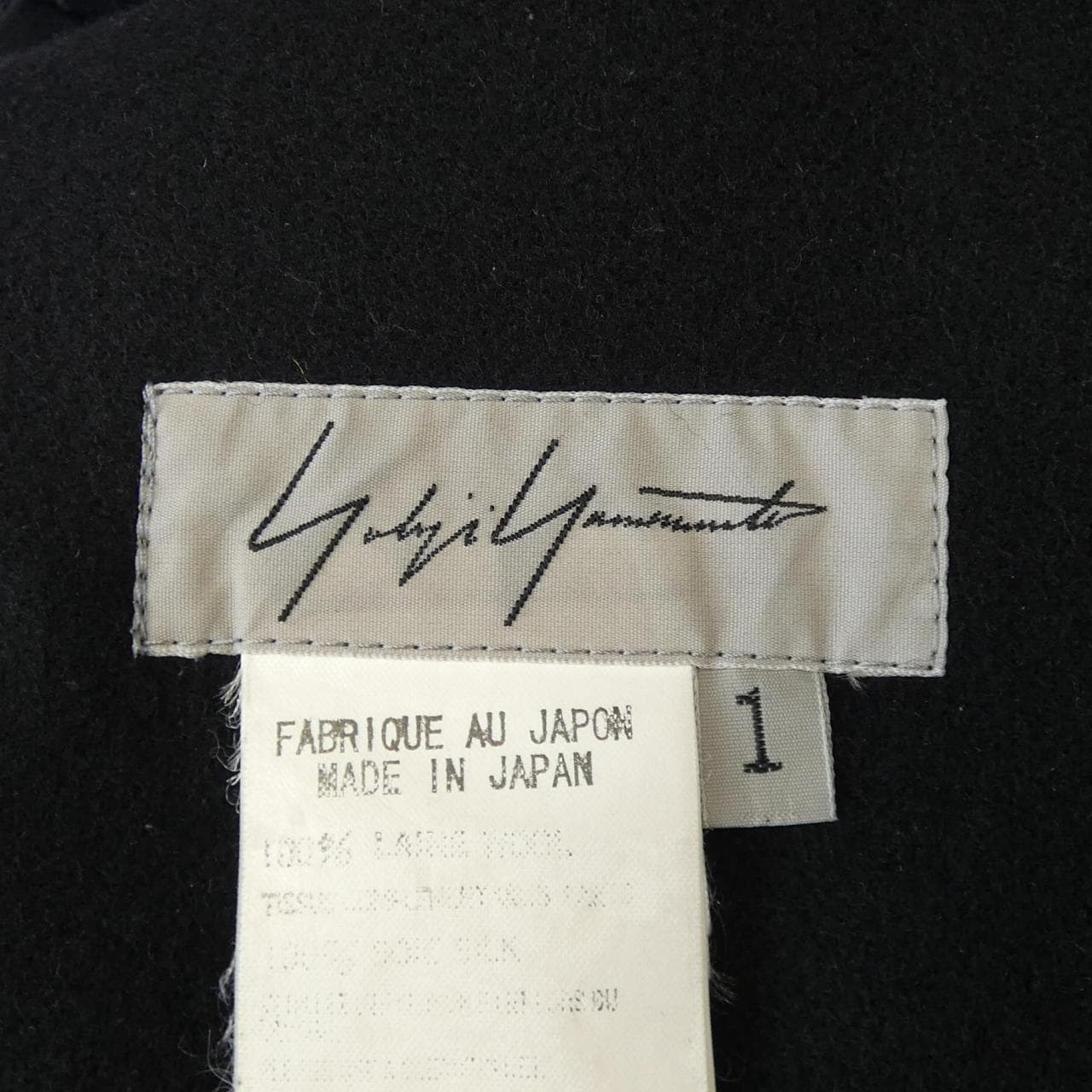 【ヴィンテージ】ヨウジヤマモト YOHJI YAMAMOTO FZ-J02-804 ジャケット