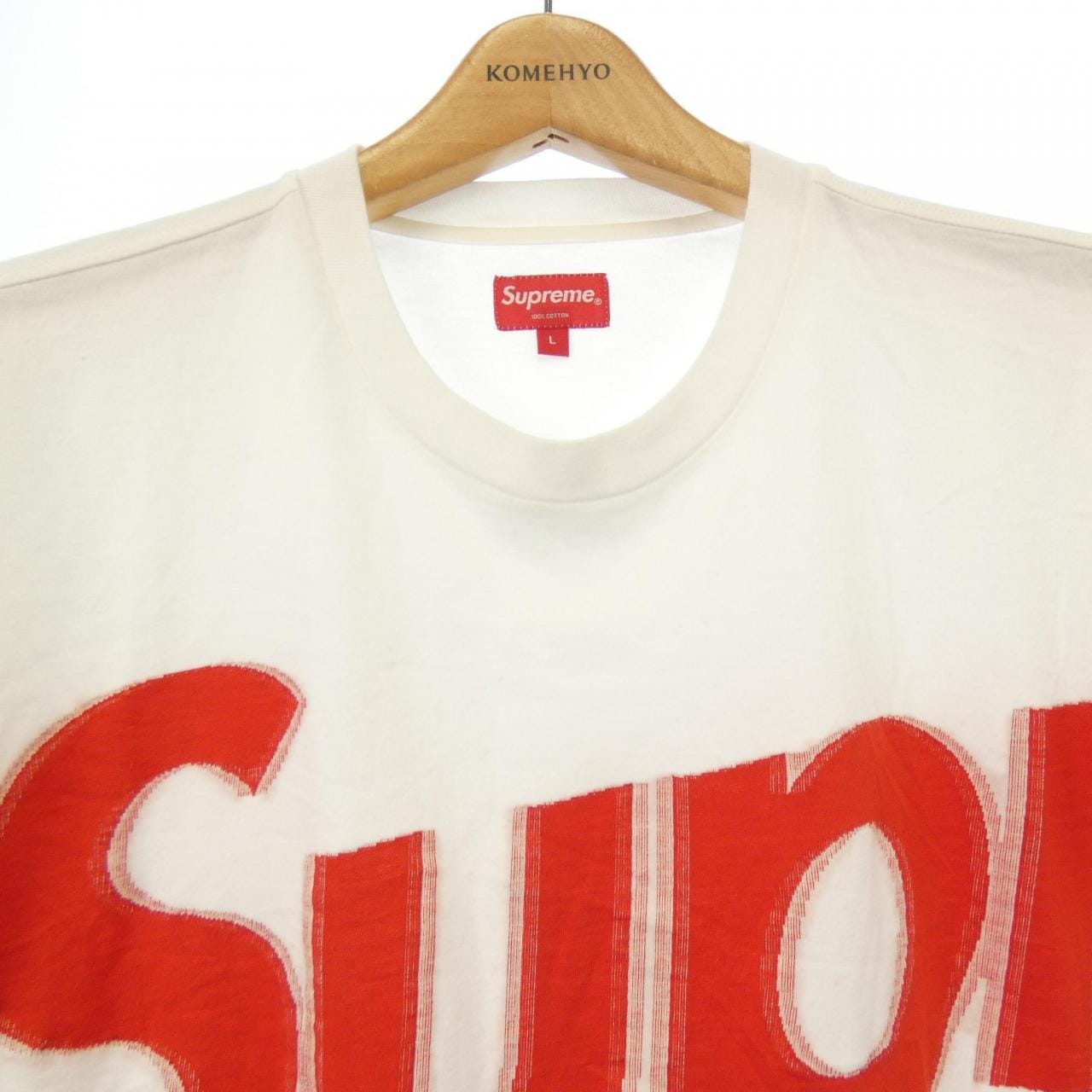 シュプリーム SUPREME Intarsia Spellout Tシャツ