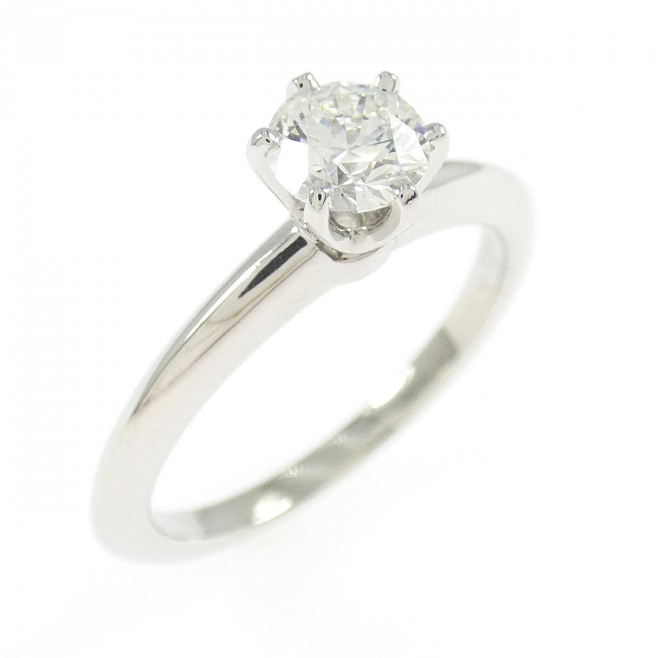 ティファニー クラシックソリティア リング 0.44CT