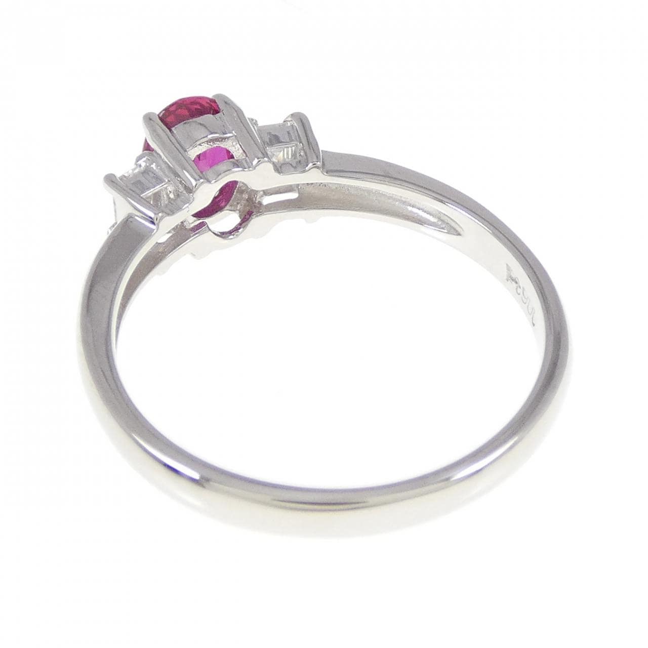 PT900红宝石戒指0.64CT