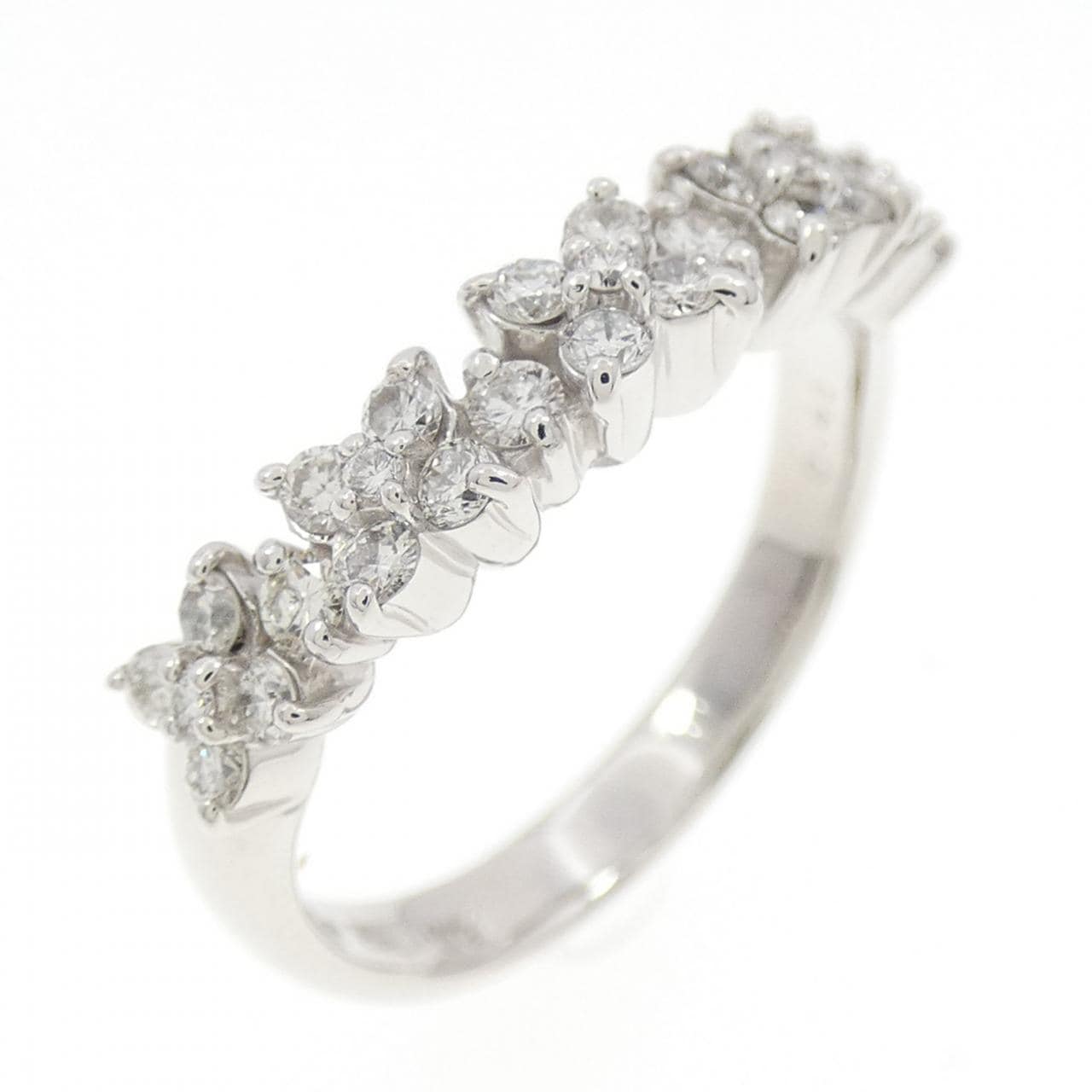 ポンテヴェキオ フラワー リング 0.45CT