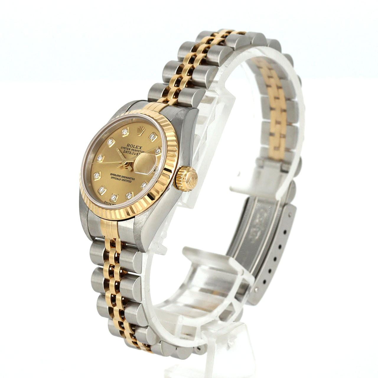 ロレックス デイトジャスト 79173G SSxYG 自動巻 Y番