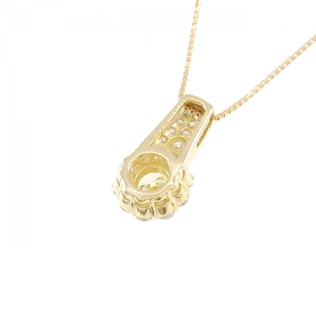 K18YG ダイヤモンド ネックレス 0.715CT LY SI1 VG