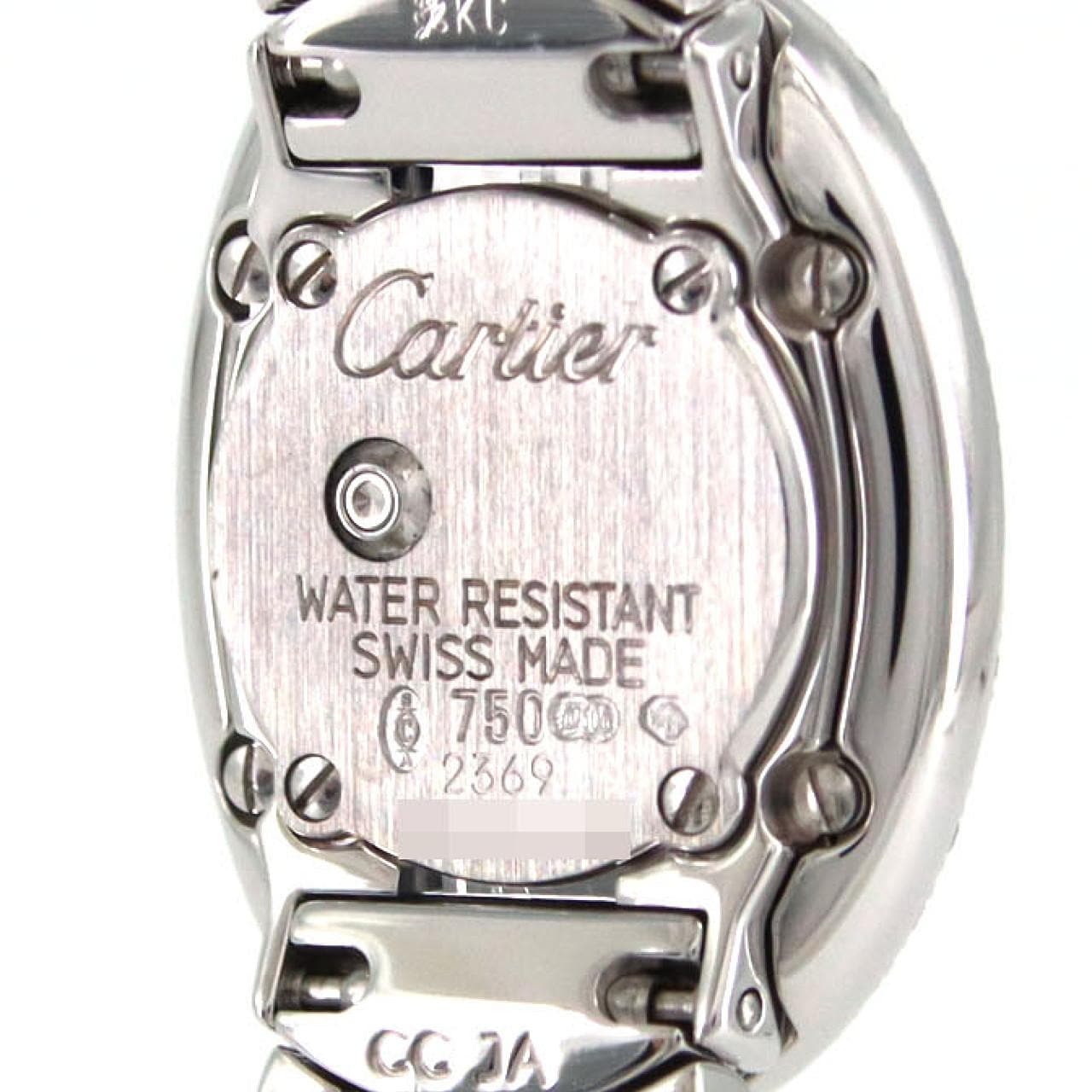 カルティエ ミニベニュワール WG/2D WB5095W2 WG クォーツ