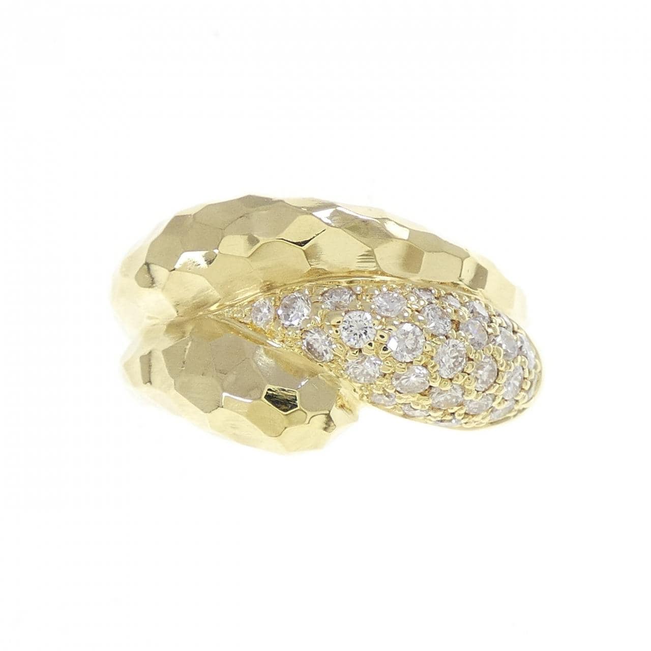 K18YG ダイヤモンド リング 0.50CT