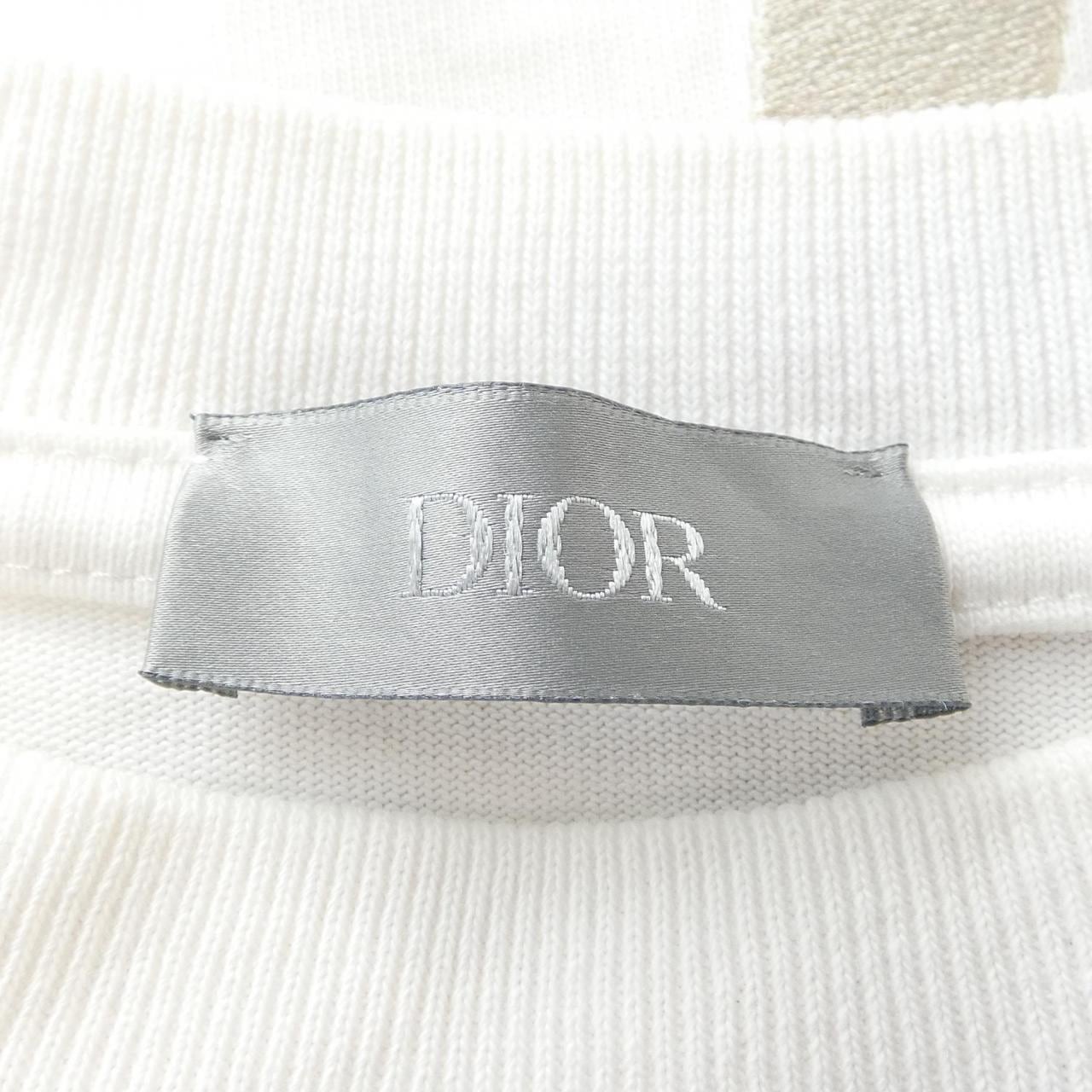 ディオール DIOR コットンコンパクトジャージーTシャツ 293J659A0554 Tシャツ