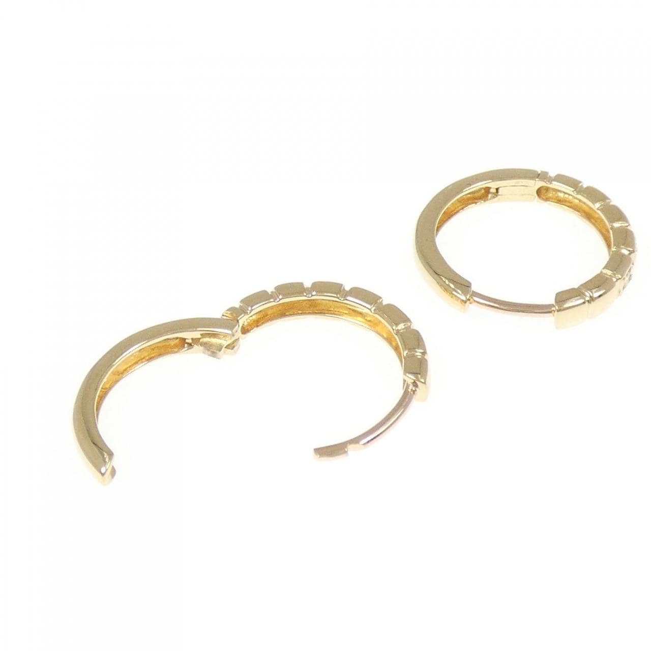 K18YG Diamond earrings 0.06CT