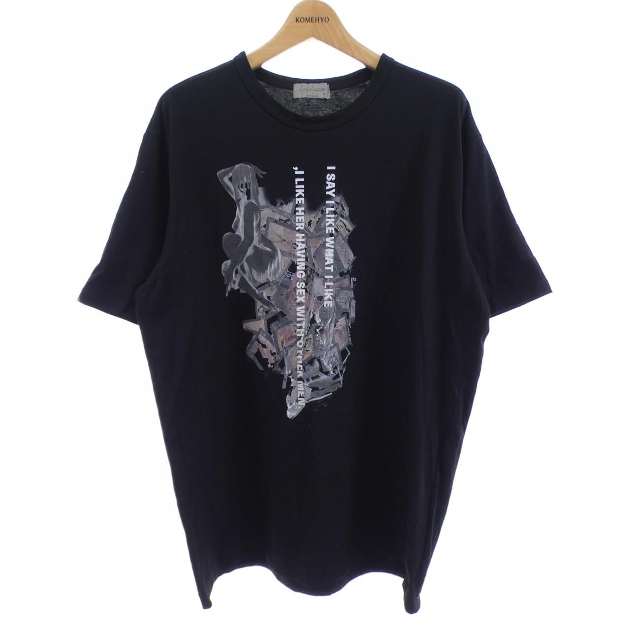 ヨウジヤマモトプールオム YOHJI YAMAMOTO POUR HOMME HL-T95-992 Tシャツ