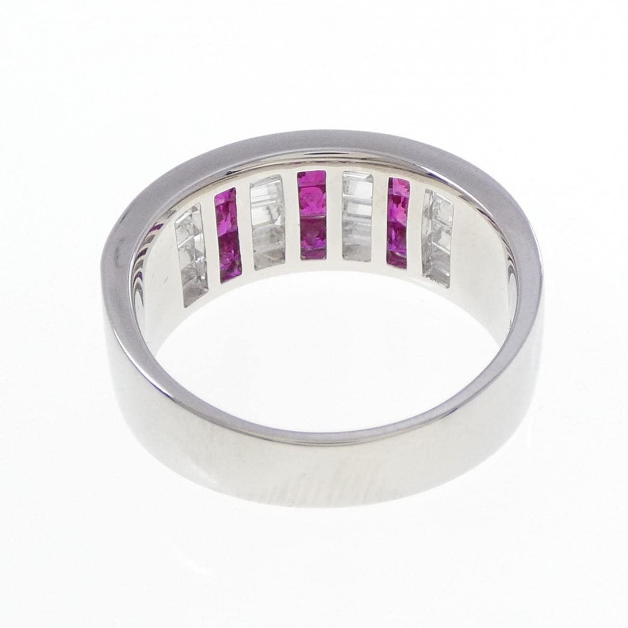 PT900 ルビー リング 0.55CT