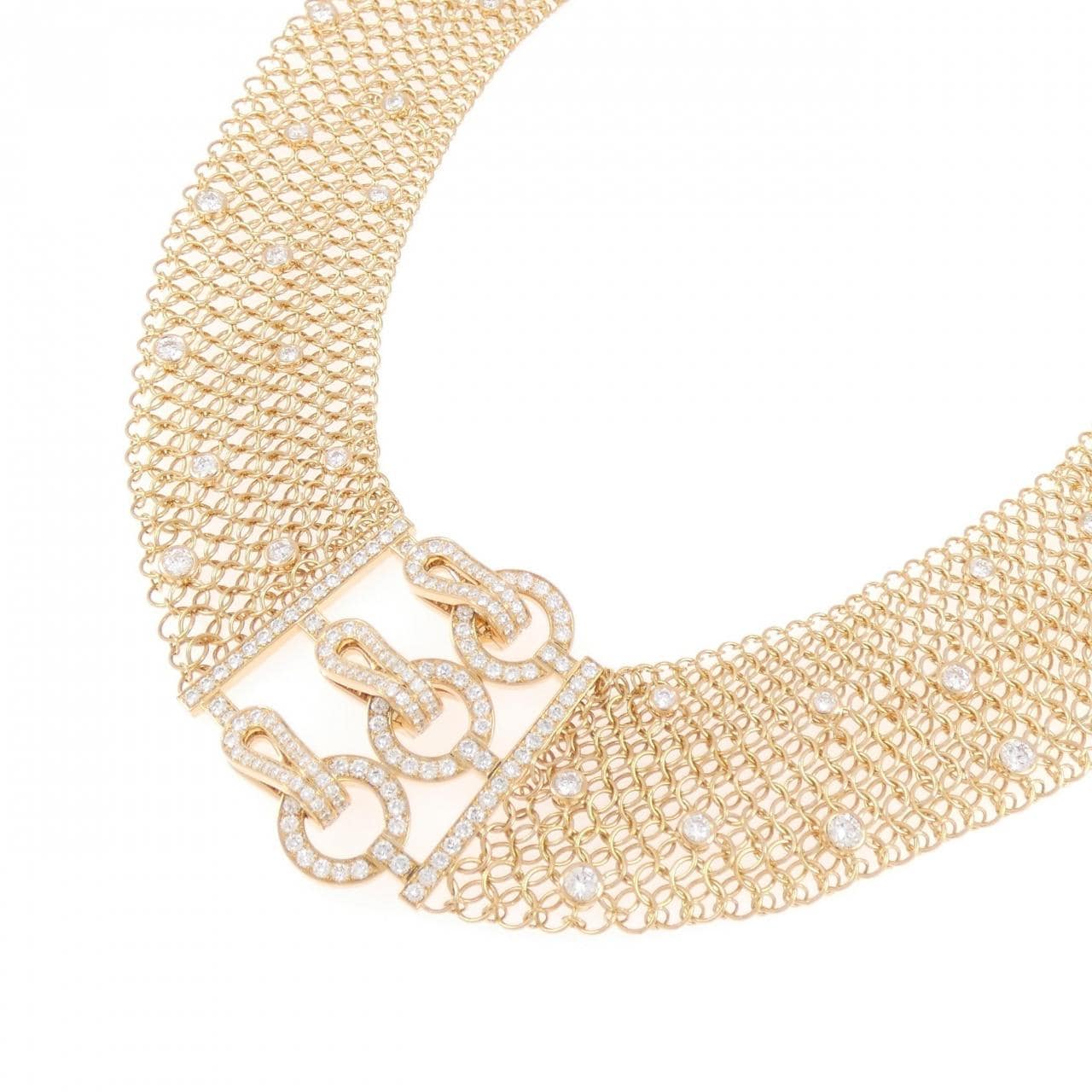 カルティエ ダイヤモンド ネックレス