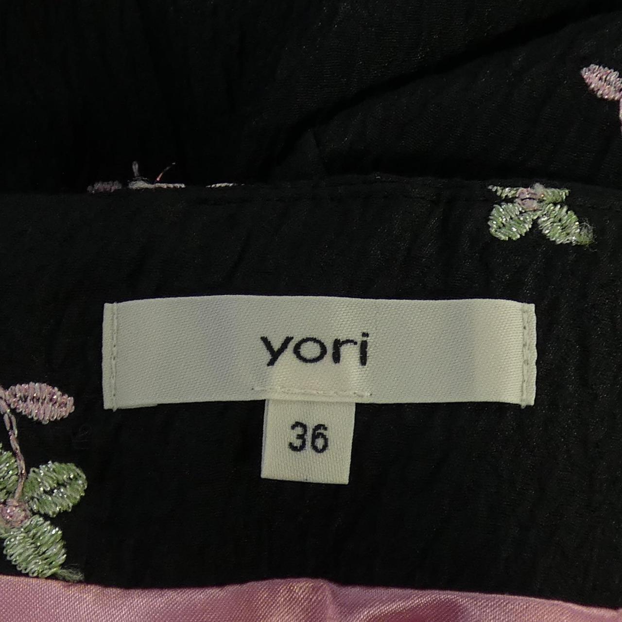 ヨリ yori YR23-25135AW スカート