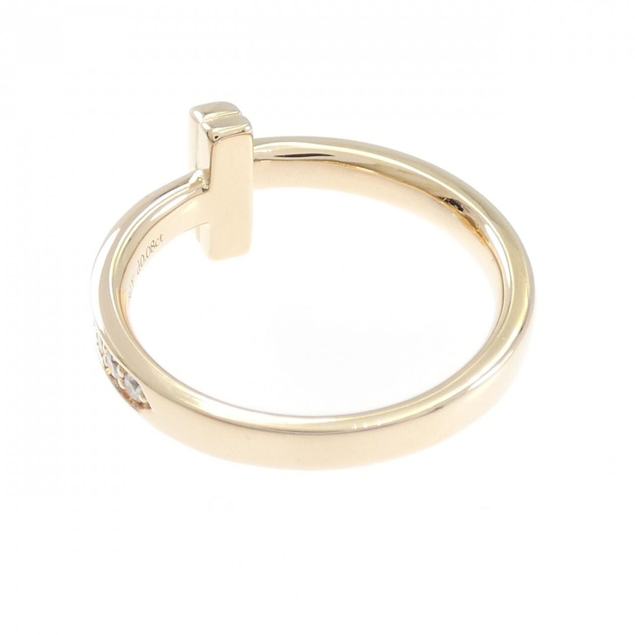 ティファニー Tワン リング 0.08CT