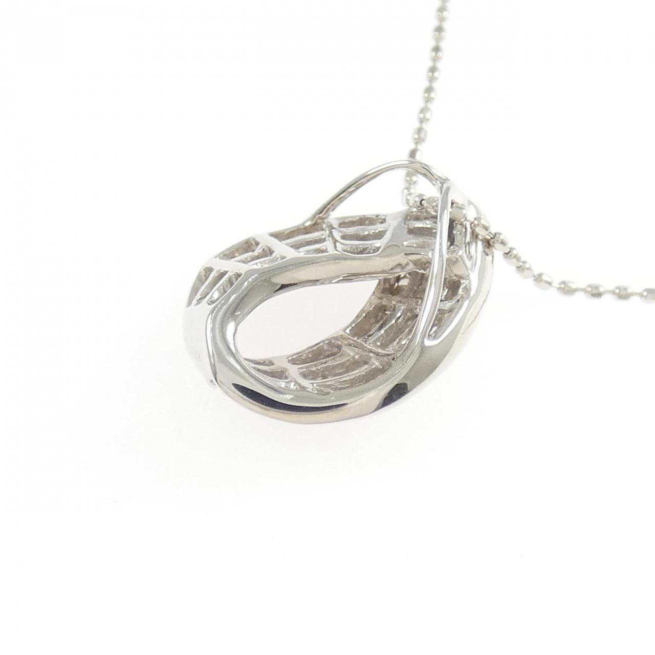 K18WG ダイヤモンド ネックレス 0.50CT
