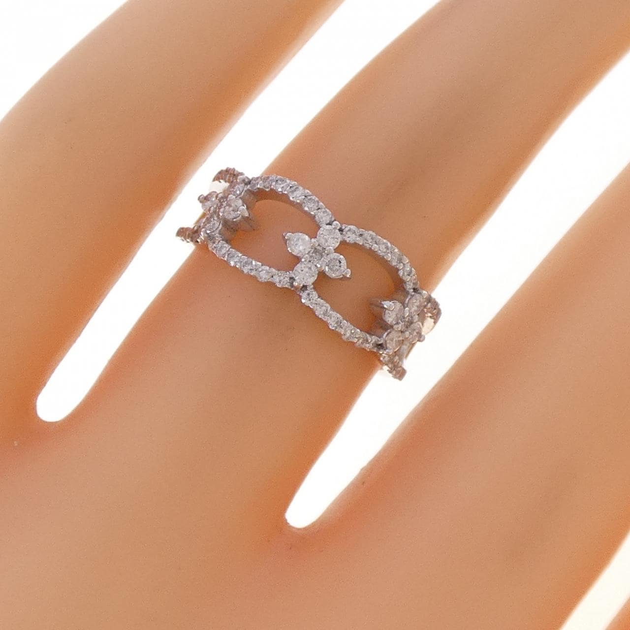 クミキョク ダイヤモンド リング 0.37CT