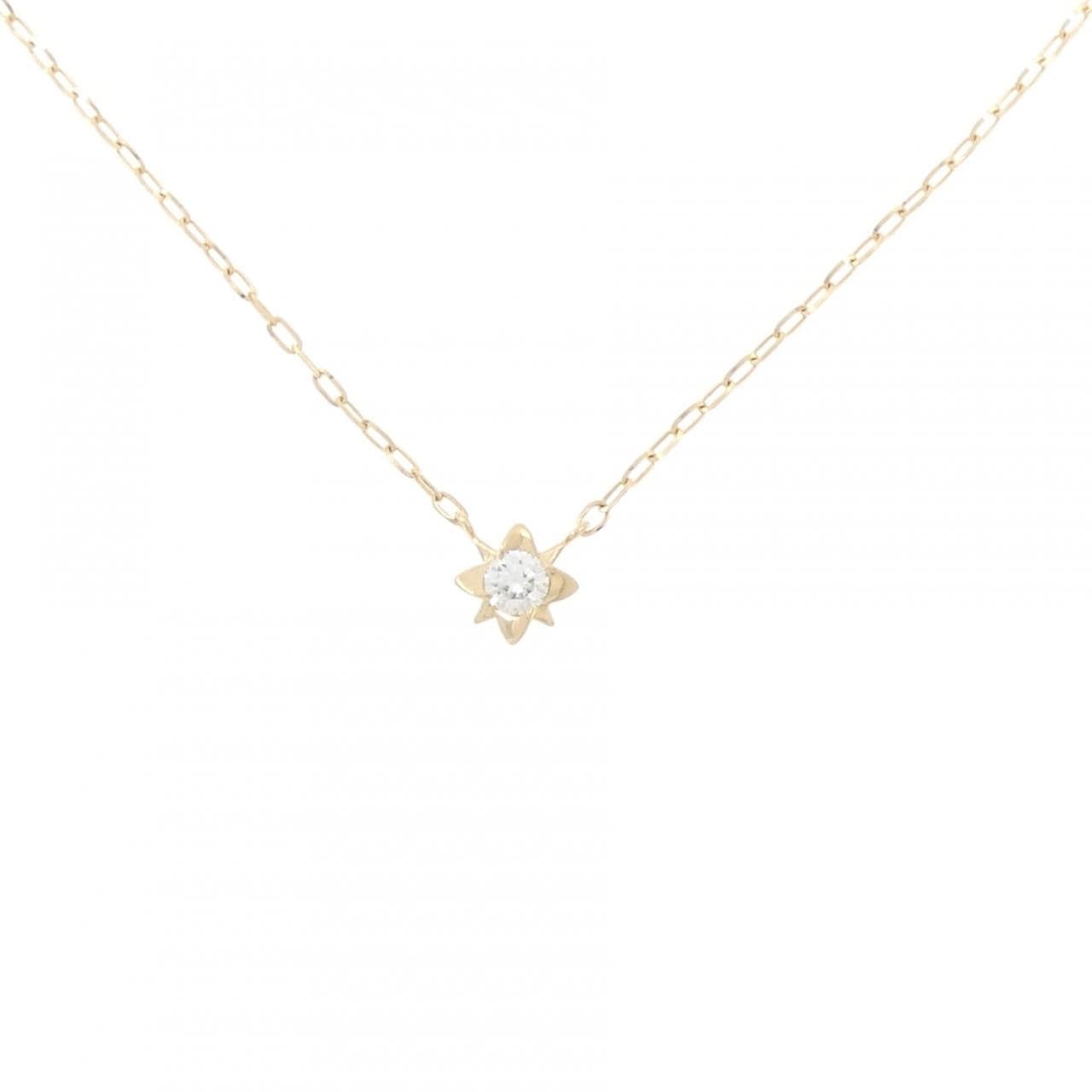 スタージュエリー ダイヤモンド ネックレス 0.08CT