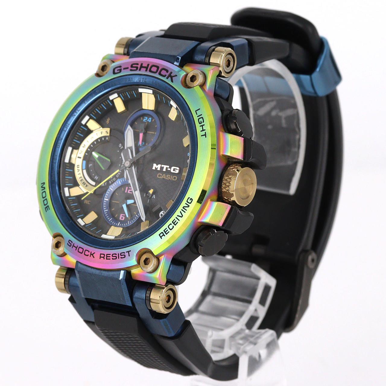 カシオ G-SHOCK･MT-G･20th Anniversary 電波時計 MTG-B1000RB-2AJR その他 ソーラークォーツ