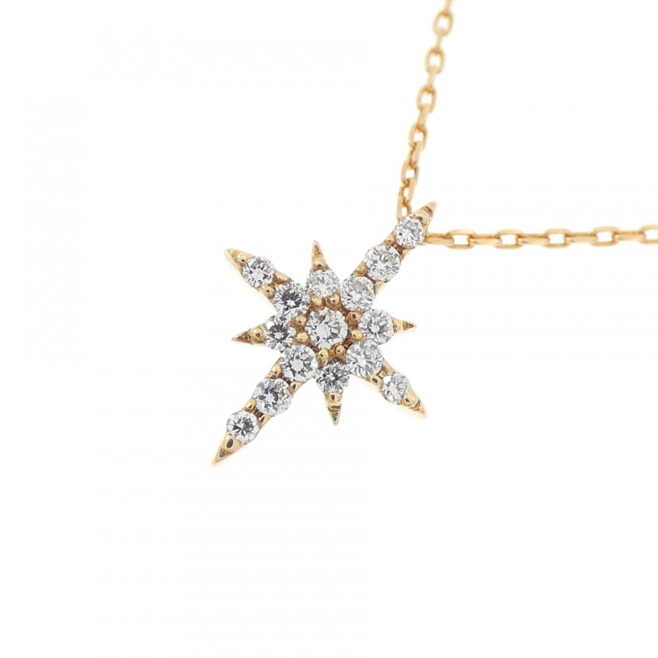 スタージュエリー ダイヤモンド ネックレス 0.06CT