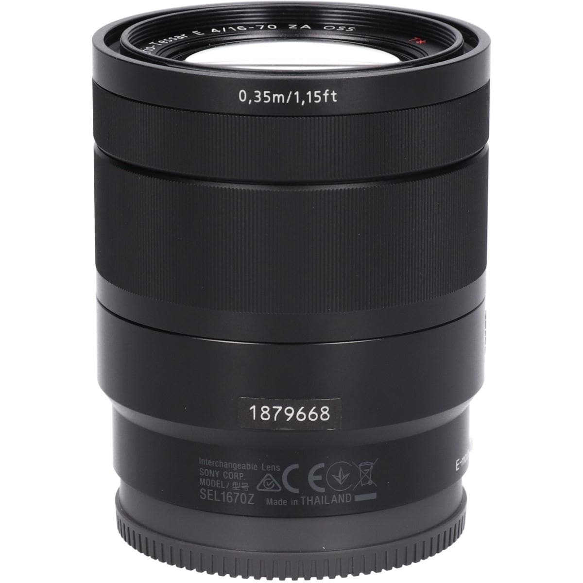 Ｅ１６－７０ｍｍ　Ｆ４ＺＡ　ＯＳＳ（ＳＥＬ１６７０Ｚ）