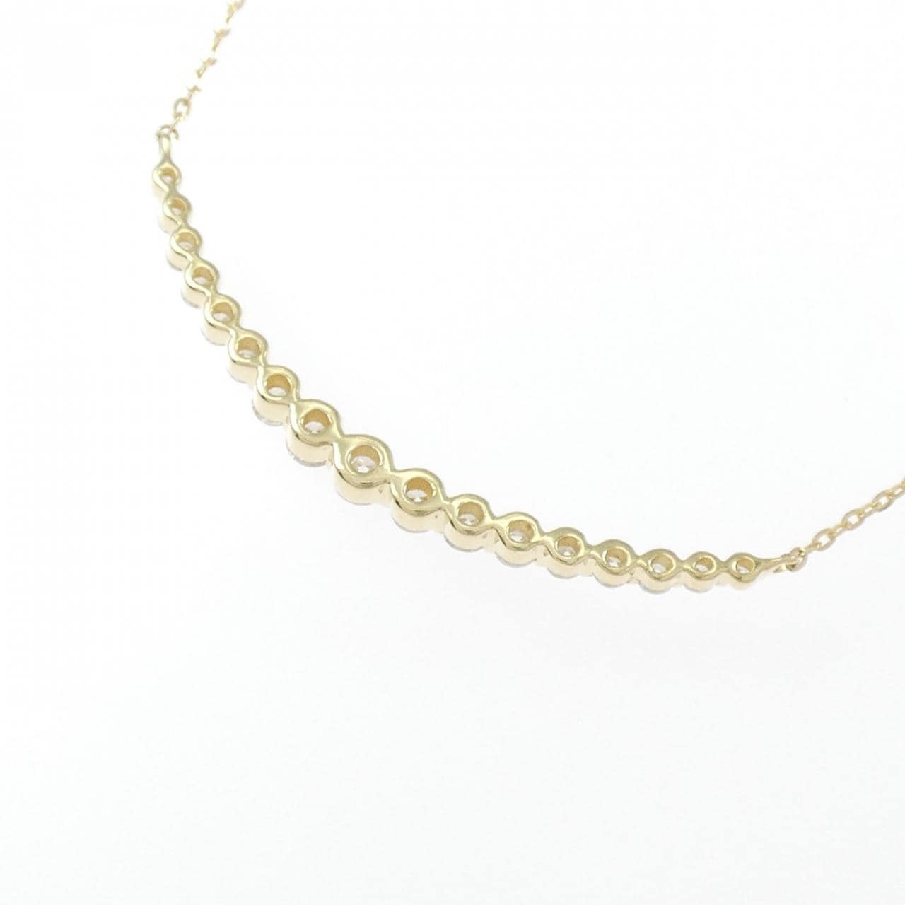 K18YG ダイヤモンド ネックレス 0.50CT