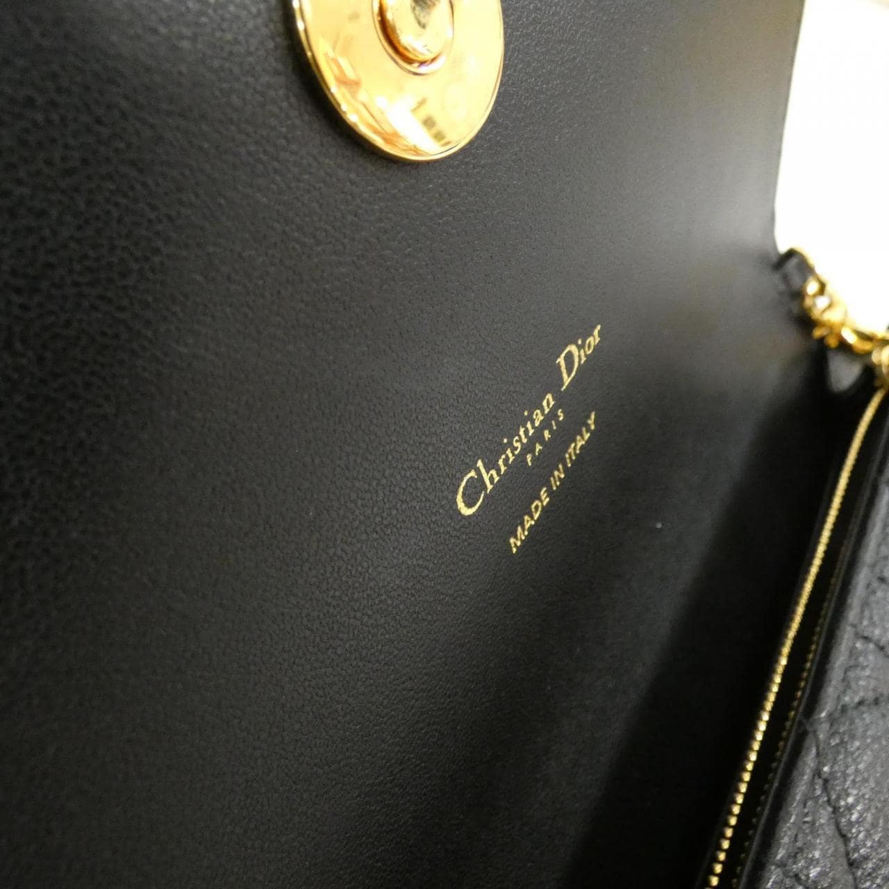 クリスチャンディオール ディオール カロ S5134UWHC チェーンウォレット