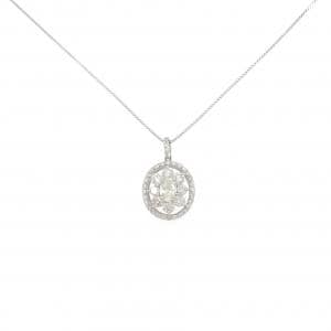【新品】PT900/PT850 ダイヤモンド ネックレス 0.21CT