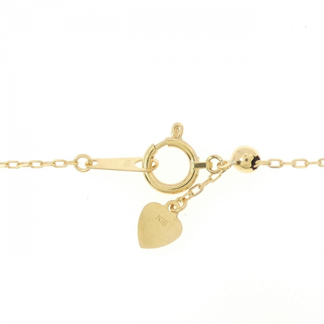 K18YG ダイヤモンド ネックレス 1.04CT