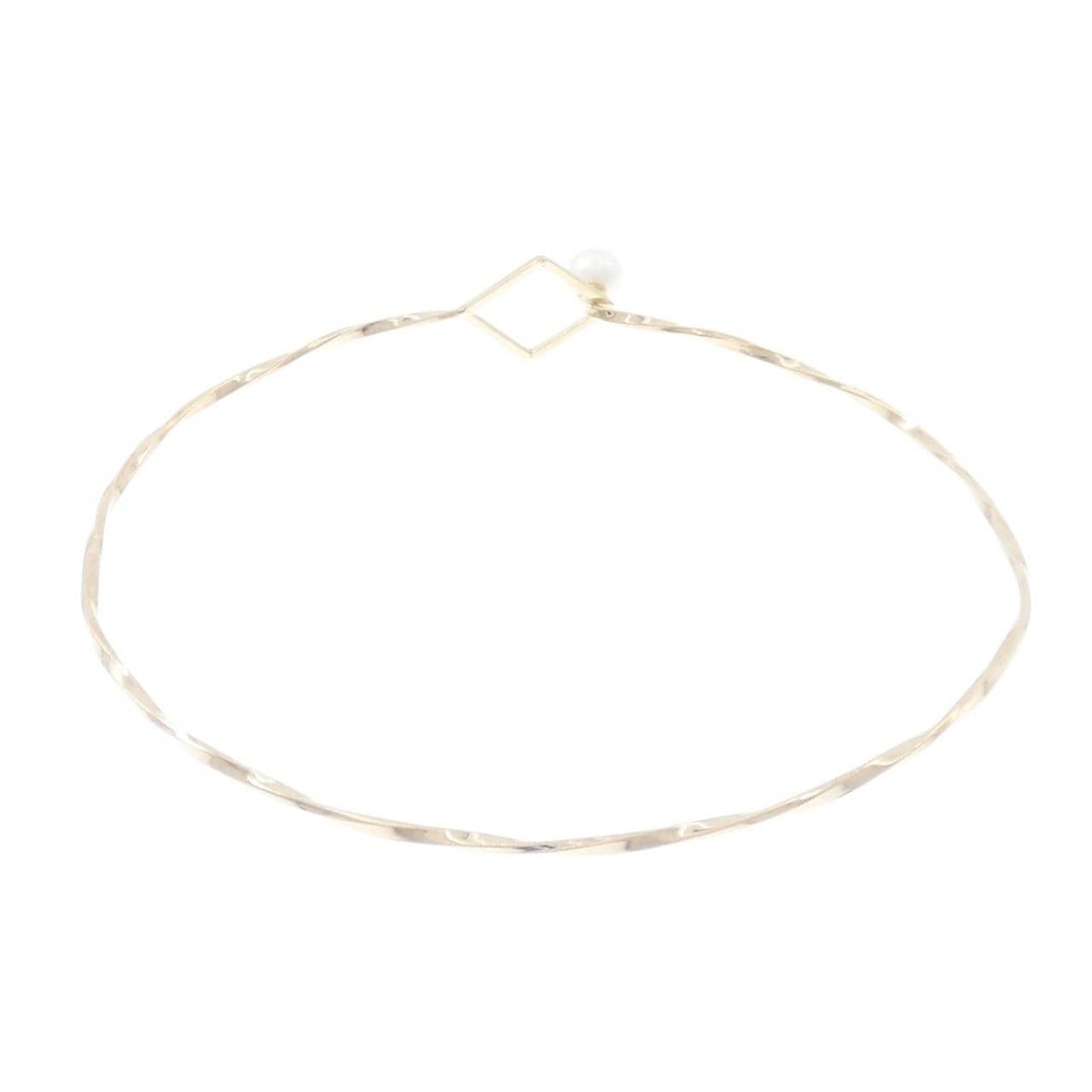 K10YG 淡水パール バングル